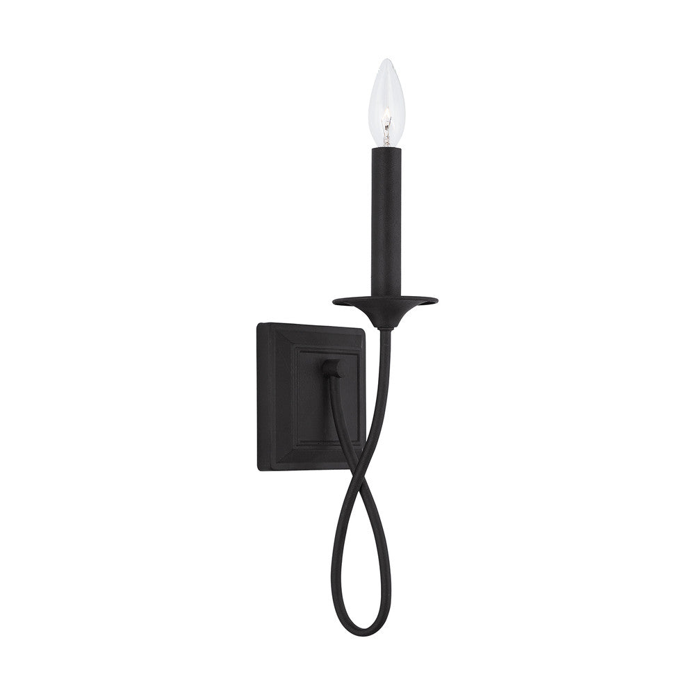 Capital Vincent Sconce Black Iron