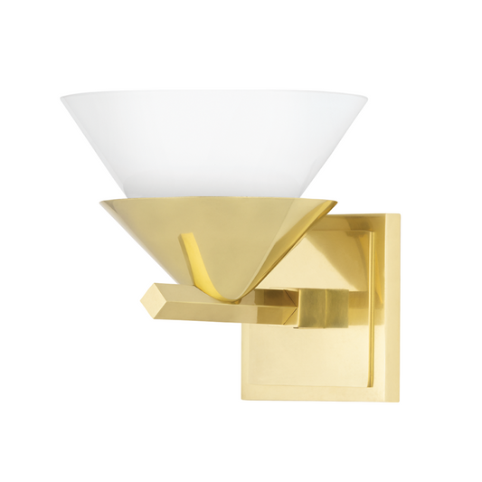 Hudson Valley Stillwell Wall Sconce Antique Brass