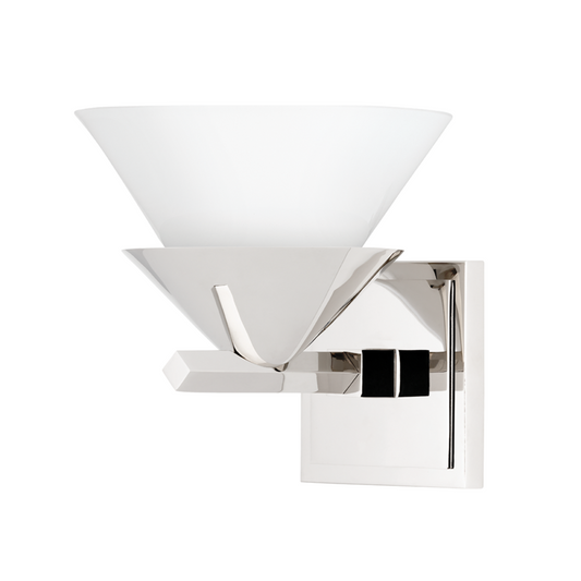 Hudson Valley Stillwell Wall Sconce Polished Nickel
