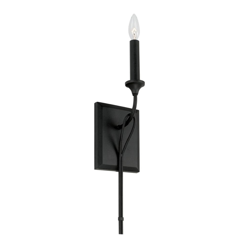Capital Bentley Sconce Black Iron