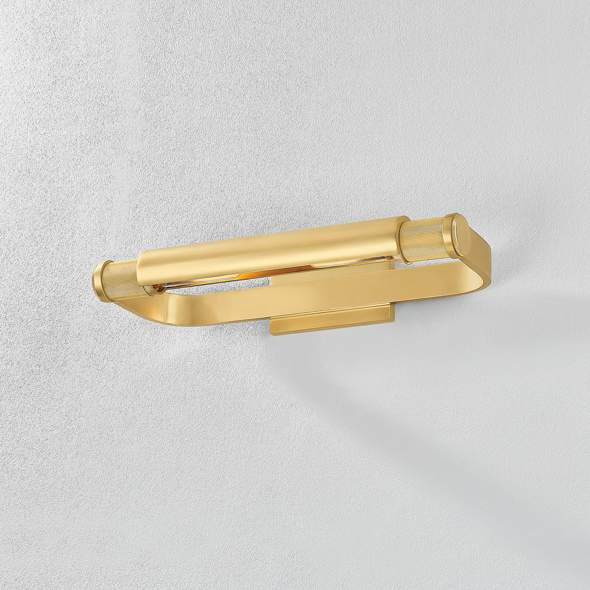 Hudson Valley Elm Park 18" 2-Light Picture Light Aged Brass detail view 2
