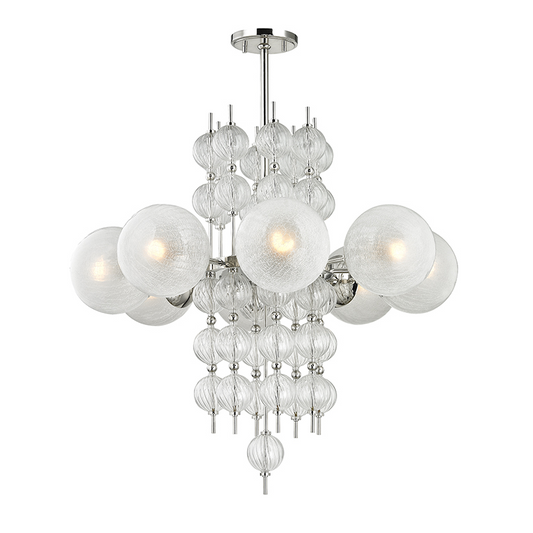 Hudson Valley Calypso Chandelier Polished Nickel