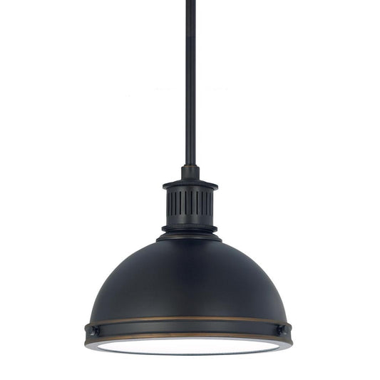 Generation Lighting Pratt Street Metal One Light Pendant Autumn Bronze