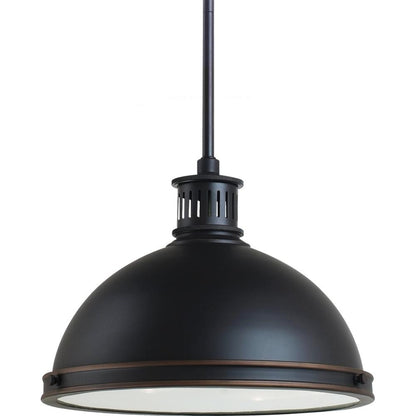Generation Lighting Pratt Street Metal Two Light Pendant Autumn Bronze