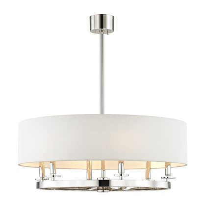 Hudson Valley Durham Pendant Polished Nickel