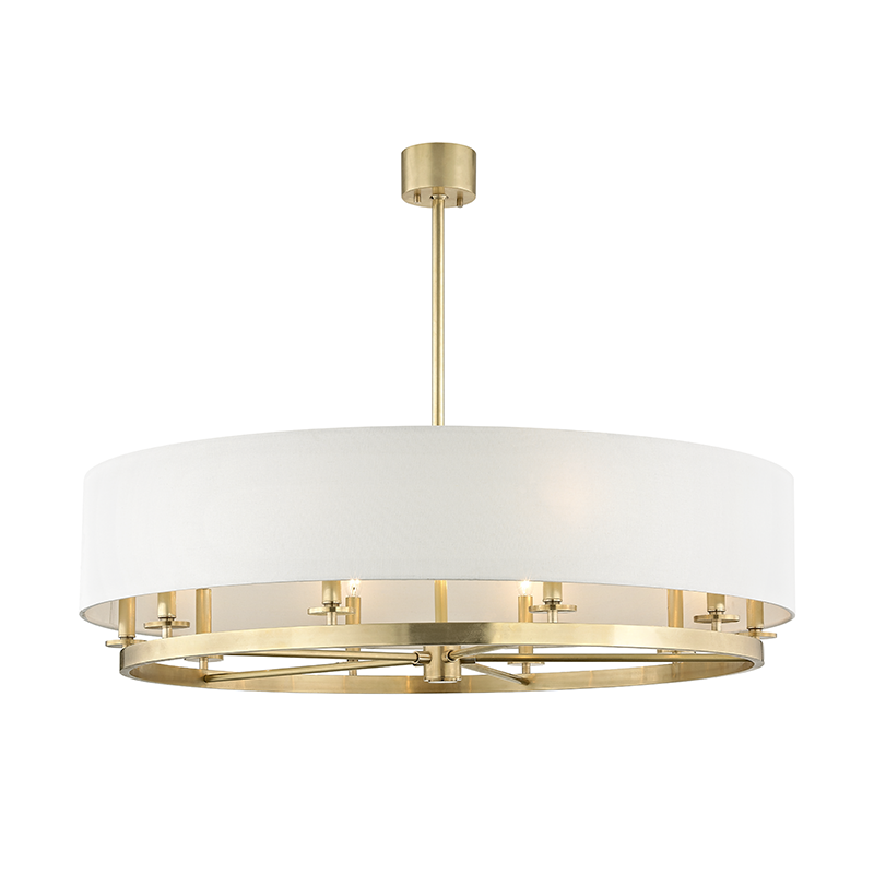 Hudson Valley Durham Chandelier Aged Brass
