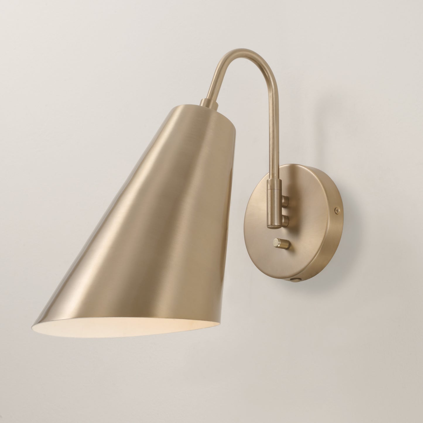 Capital Leo Swivel Sconce in Matte Brass