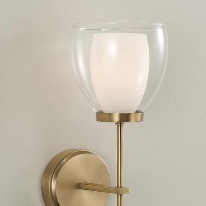 Capital Joss Sconce in Aged Brass