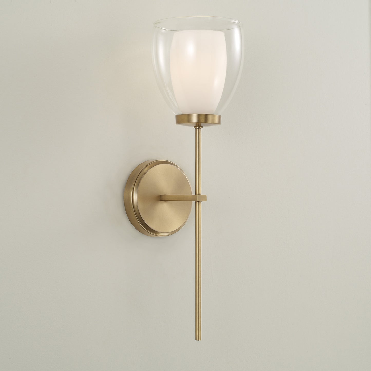 Capital Joss Sconce in Aged Brass