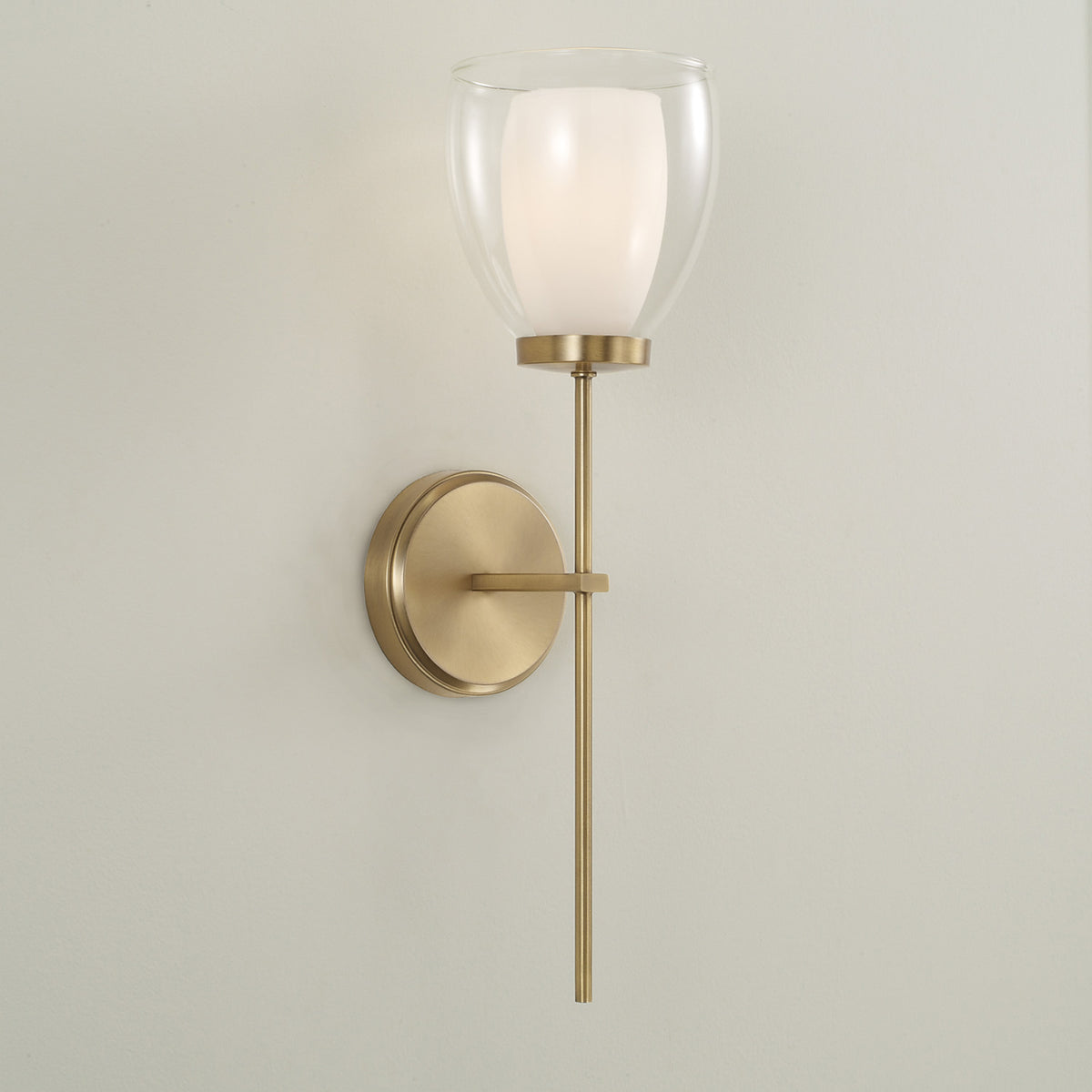 Capital Joss Sconce in Aged Brass