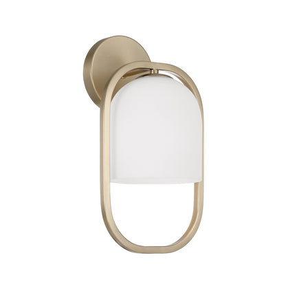 Capital Zeek Capsule Sconce - Matte Brass