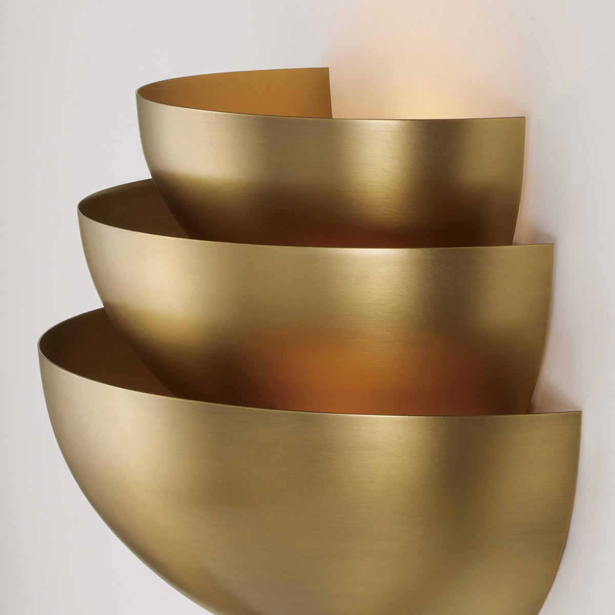 Capital Gia Sconce in Aged Brass