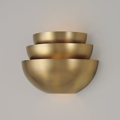 Capital Gia Sconce in Aged Brass