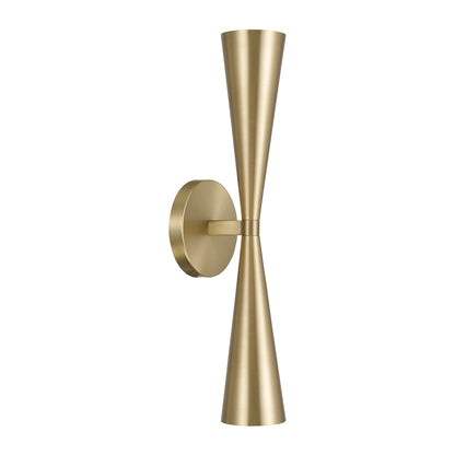 Capital Levi Dual Sconce - Matte Brass
