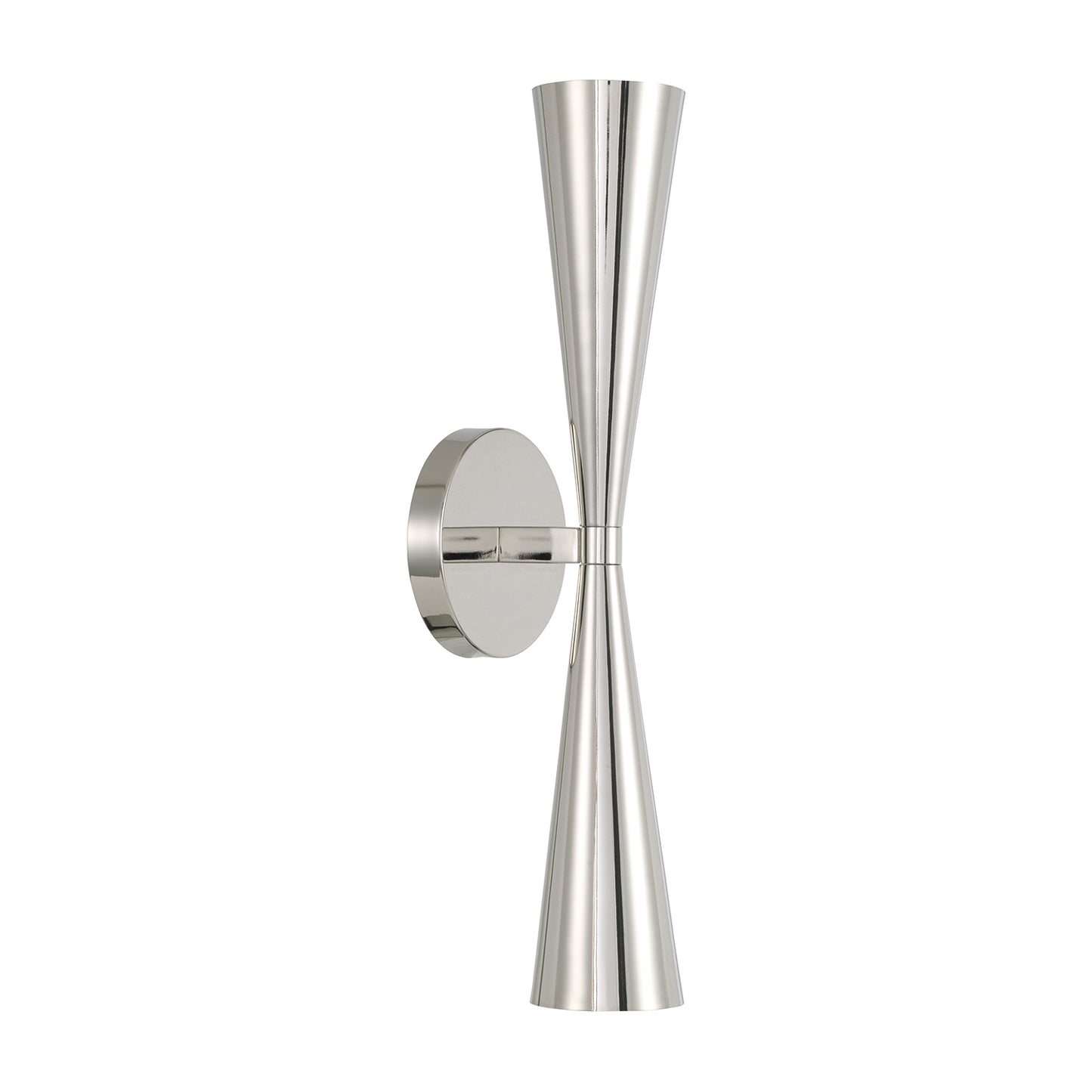 Capital Levi Dual Sconce - Polished Nickel