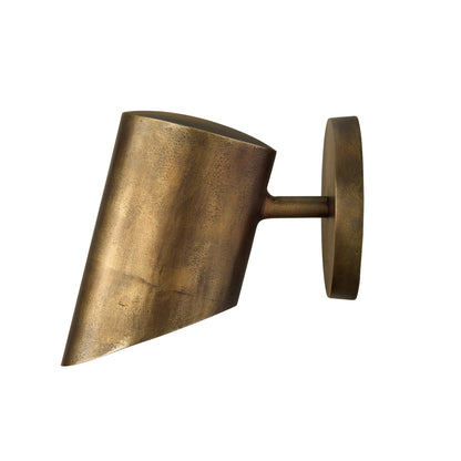 Capital Casa Cylinder Sconce in Oxidized Brass