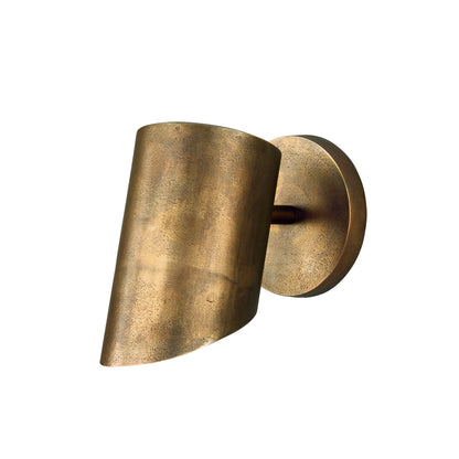 Capital Casa Cylinder Sconce in Oxidized Brass