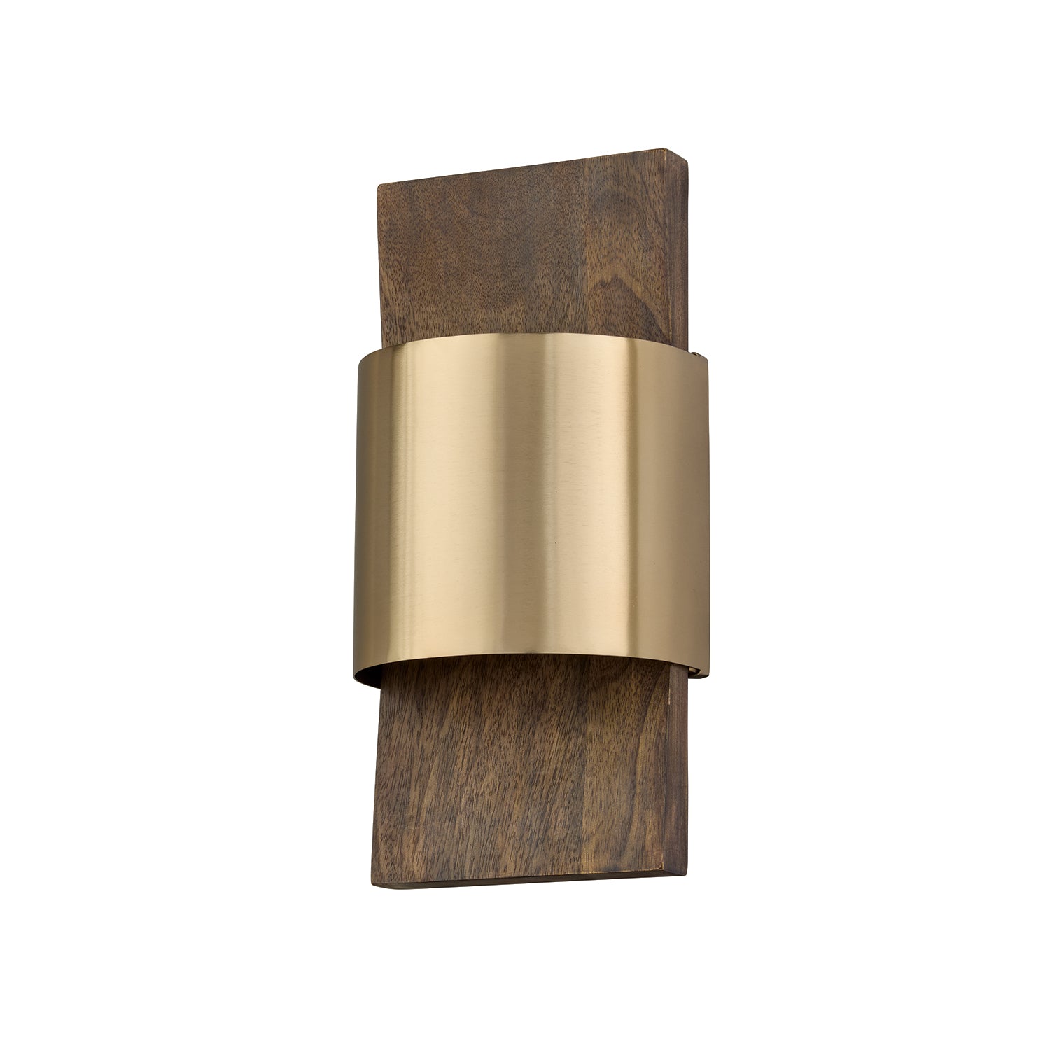 Capital Sidney Sconce - Nordic Wood and Matte Brass
