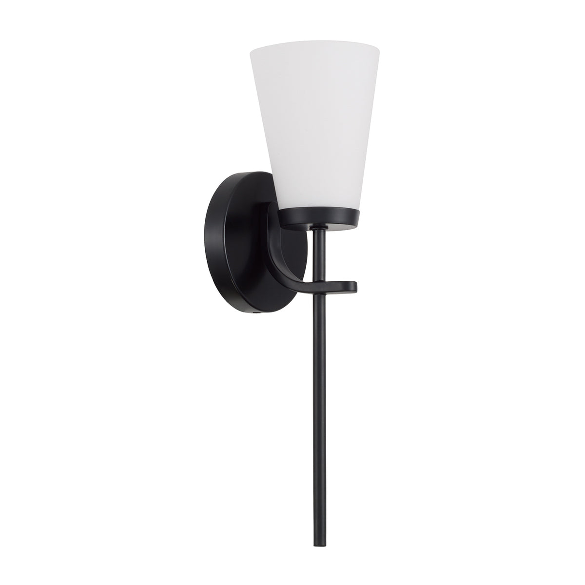 Capital Drake Sconce - Matte Black
