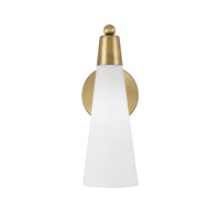 Capital Tess Sconce in Aged Brass