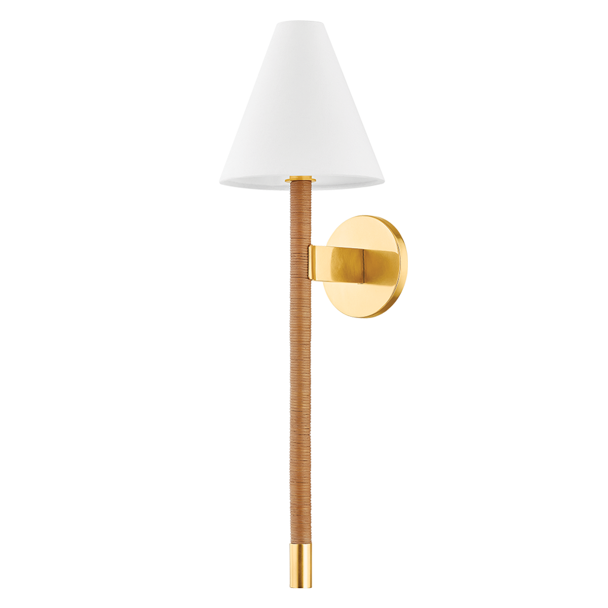 Hudson Valley Watkins Wall Sconce Aged Brass