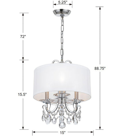 Mini Chandeliers-Crystorama-6623