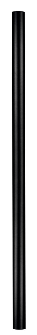Hinkley Post Direct Burial 7' Black, Aluminum, Olde Iron