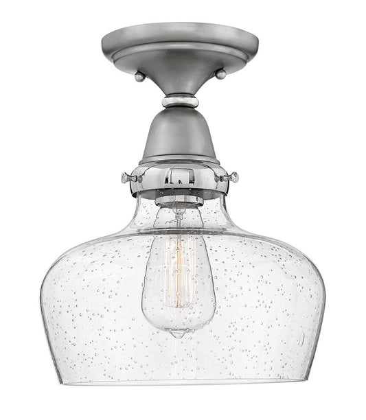 Hinkley Academy Flush Mount English Nickel