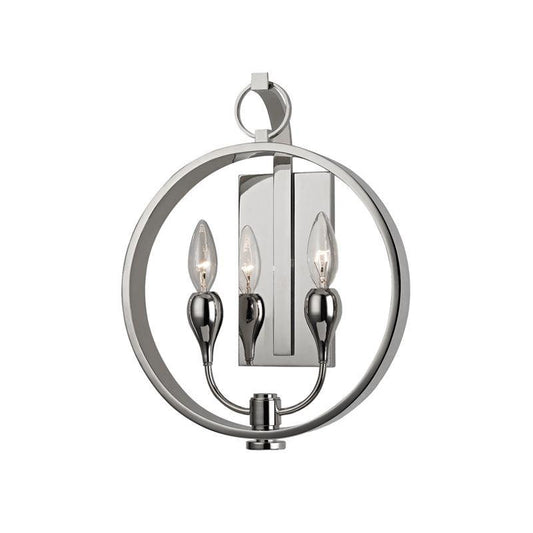 Hudson Valley Dresden Wall Sconce Polished Nickel