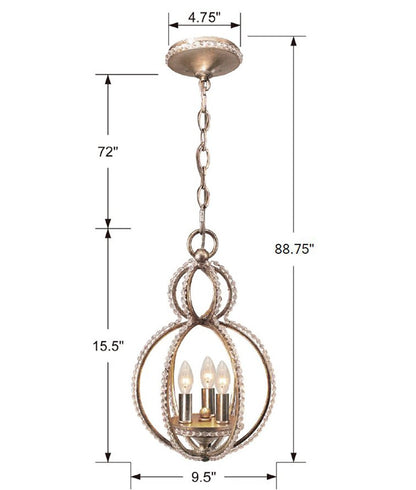 Mini Chandeliers-Crystorama-6760