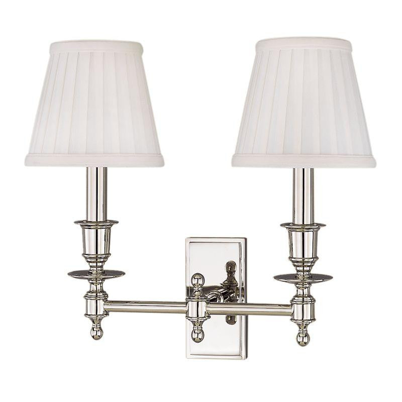 Hudson Valley Ludlow Wall Sconce Polished Brass