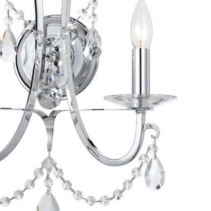 Crystorama Othello Wall Sconce Vibrant Gold