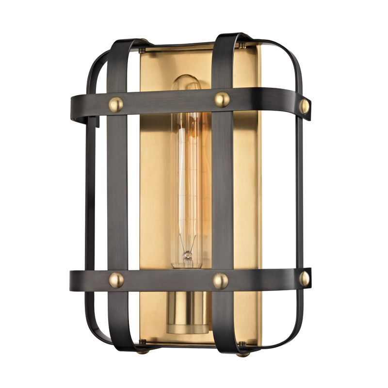 Hudson Valley Colchester Wall Sconce Aged Old Bronze