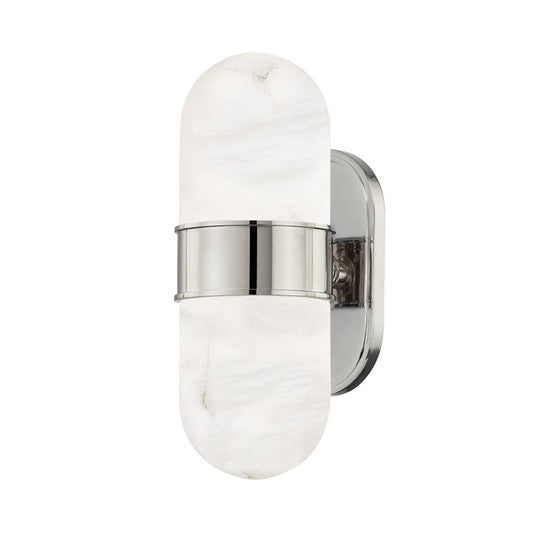 Hudson Valley Beckler Wall Sconce Polished Nickel