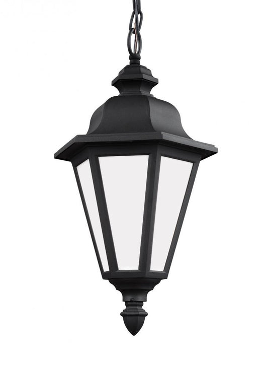 Generation Lighting Brentwood One Light Outdoor Pendant Black