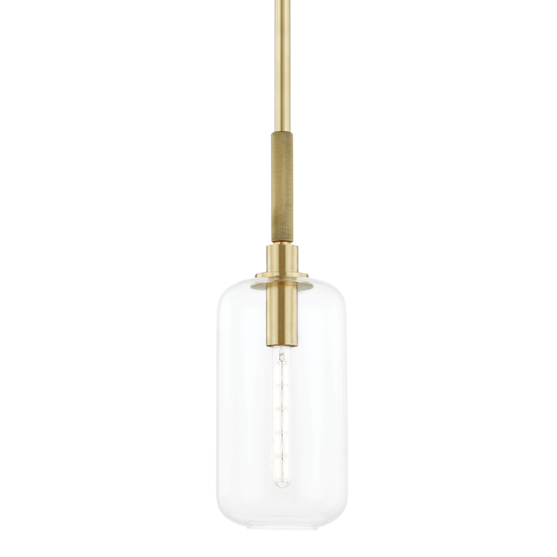 Hudson Valley Lenox Hill Pendant Aged Brass