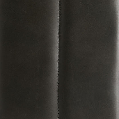 Tatum Counter Stool Black Leather
