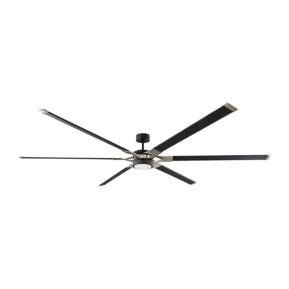 Visual Comfort Fan Loft 96-in LED Ceiling Fan Midnight Black