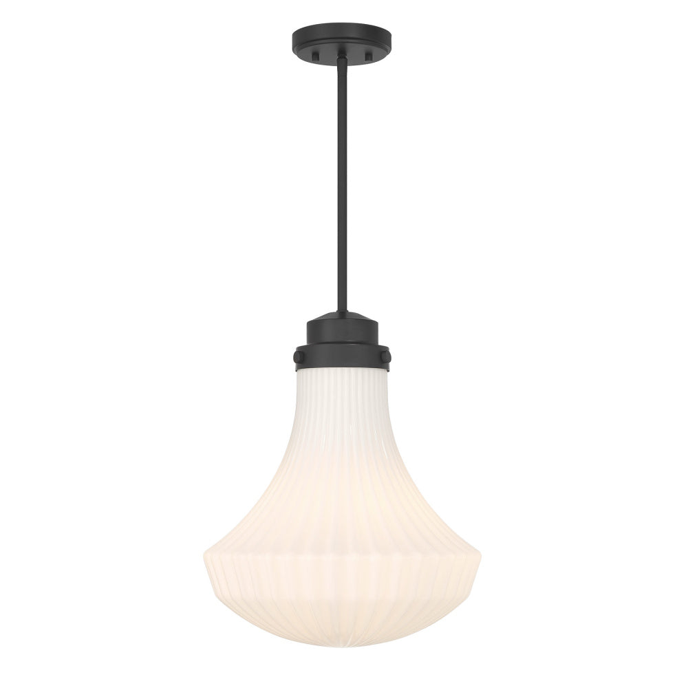 Savoy House Bartlet 1-Light Pendant - Matte Black