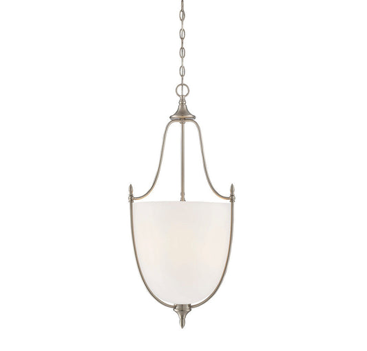 Savoy House Herndon 3-Light 18-in Pendant Satin Nickel