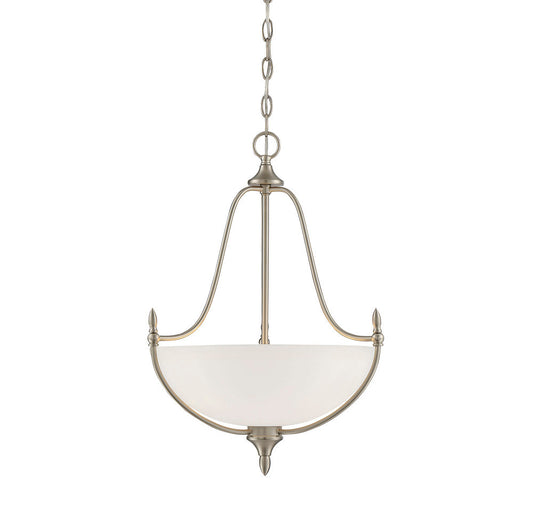 Savoy House Herndon 3-Light 16-in Pendant Satin Nickel