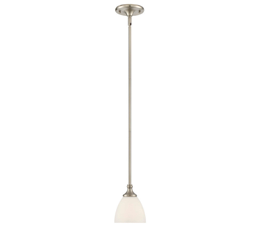 Savoy House Herndon 6-in Pendant Satin Nickel