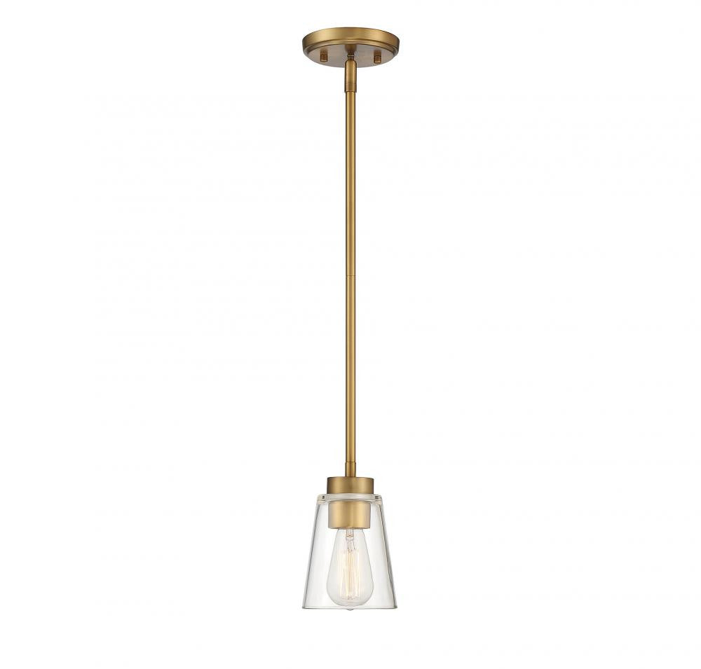 Savoy House Calhoun 5-in Pendant Matte Black