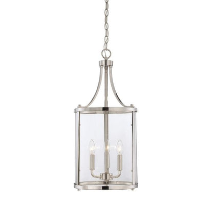 Savoy House Penrose 3-Light Pendant Polished Nickel