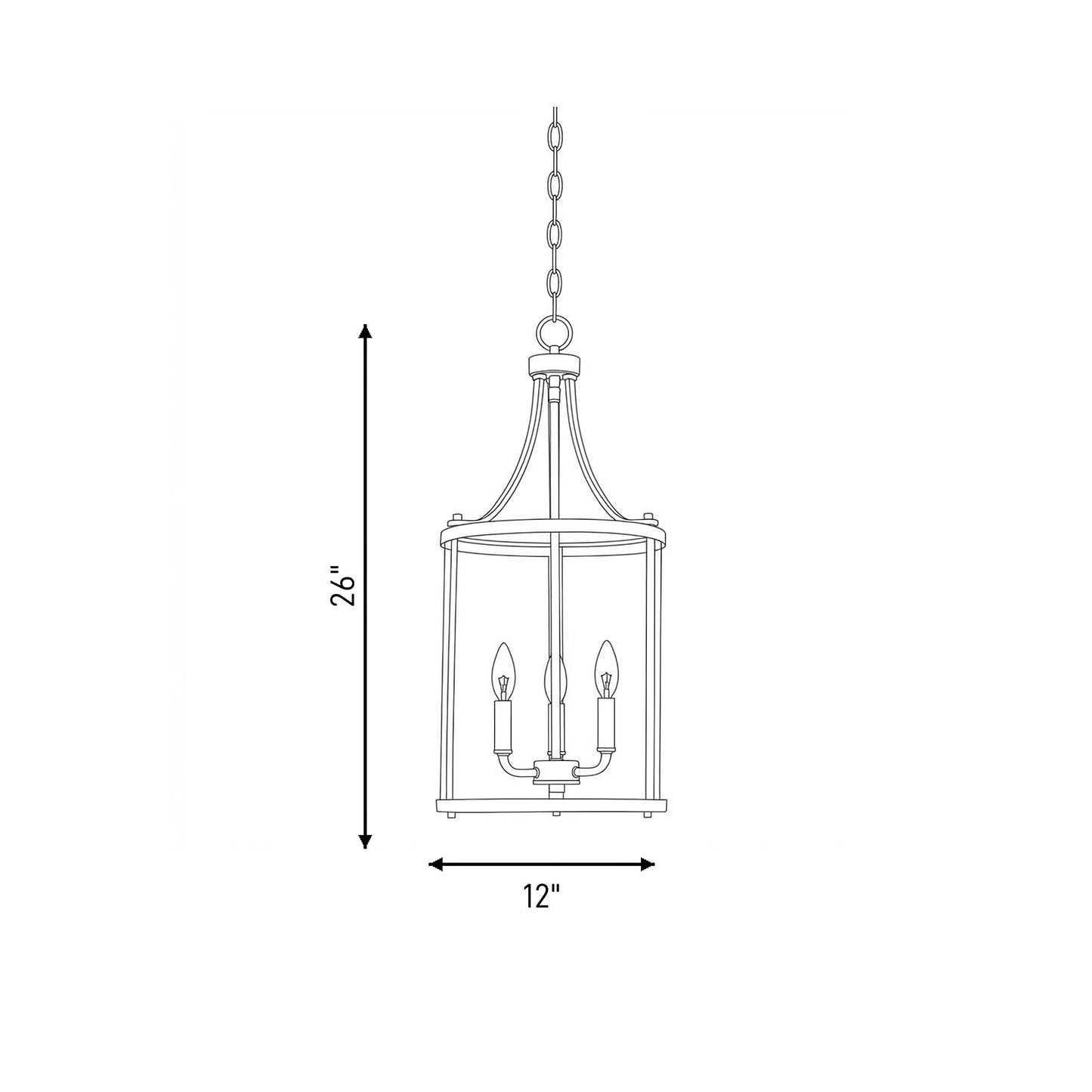 Penrose 3-Light Pendant