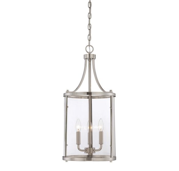 Savoy House Penrose 3-Light Pendant Satin Nickel