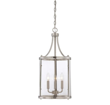 Savoy House Penrose 3-Light Pendant Satin Nickel