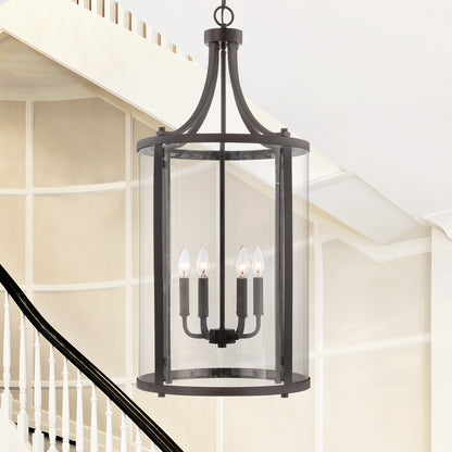 Savoy House Penrose 6-Light Pendant Satin Nickel