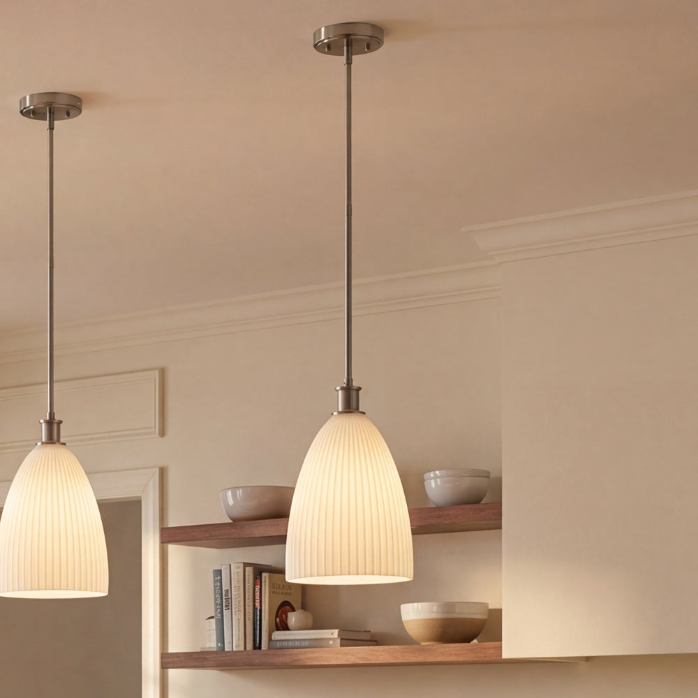 Savoy House Baldwin 1-Light Pendant - Satin Nickel