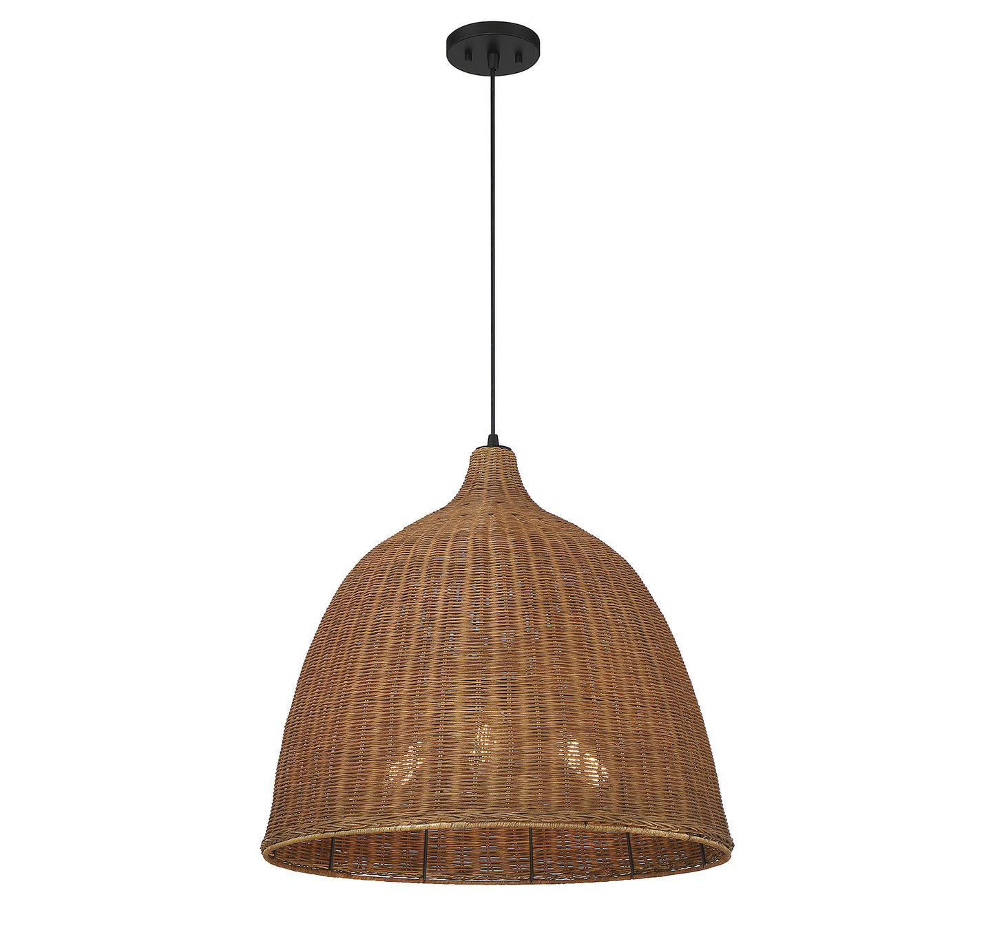 Macra 3-Light Pendant in Café